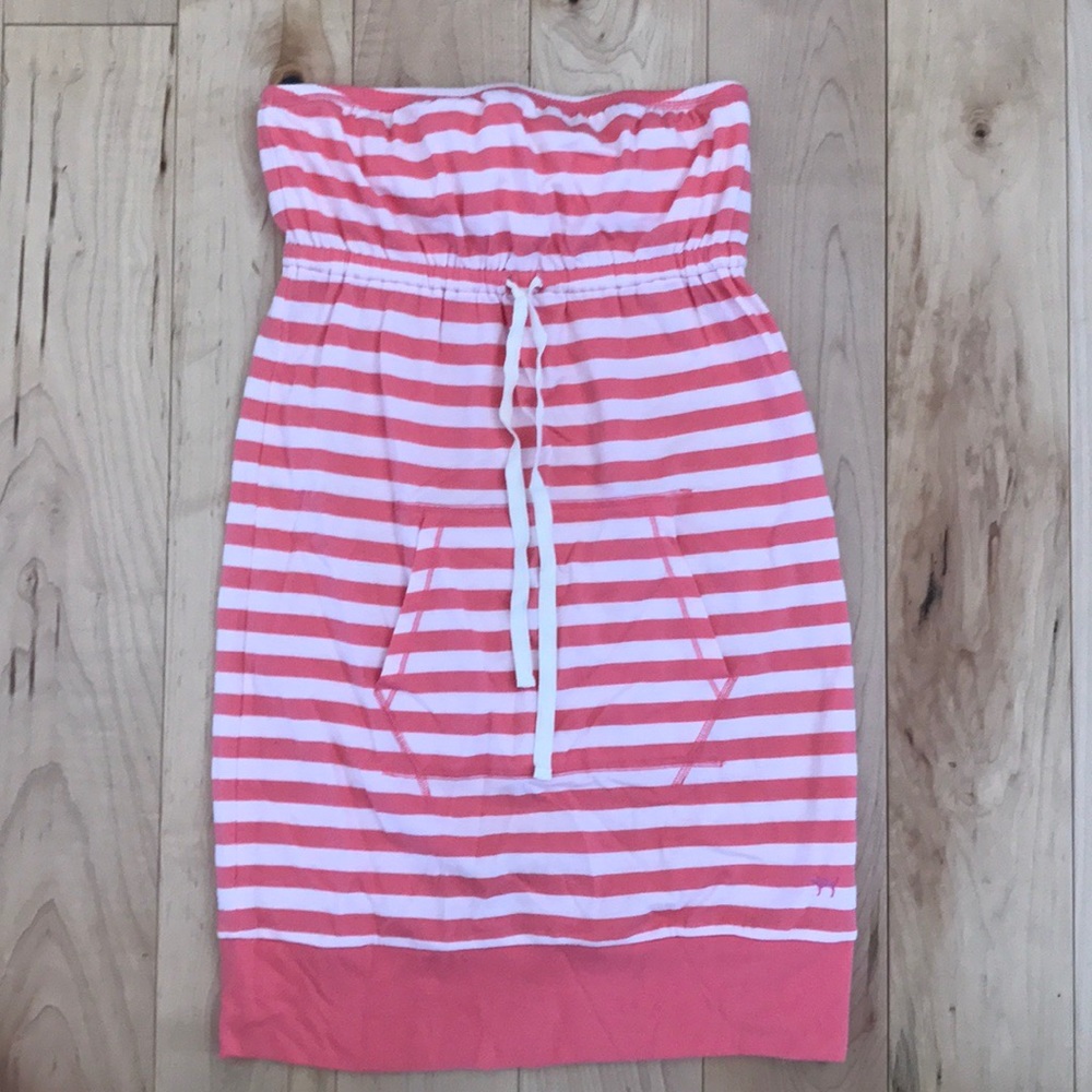 PINK Women's Strapless Dress